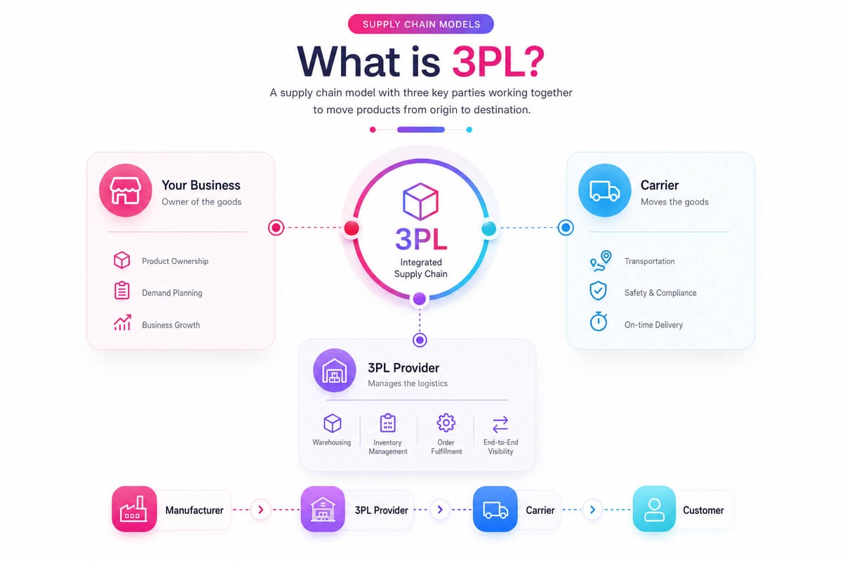 what is 3PL logistics company