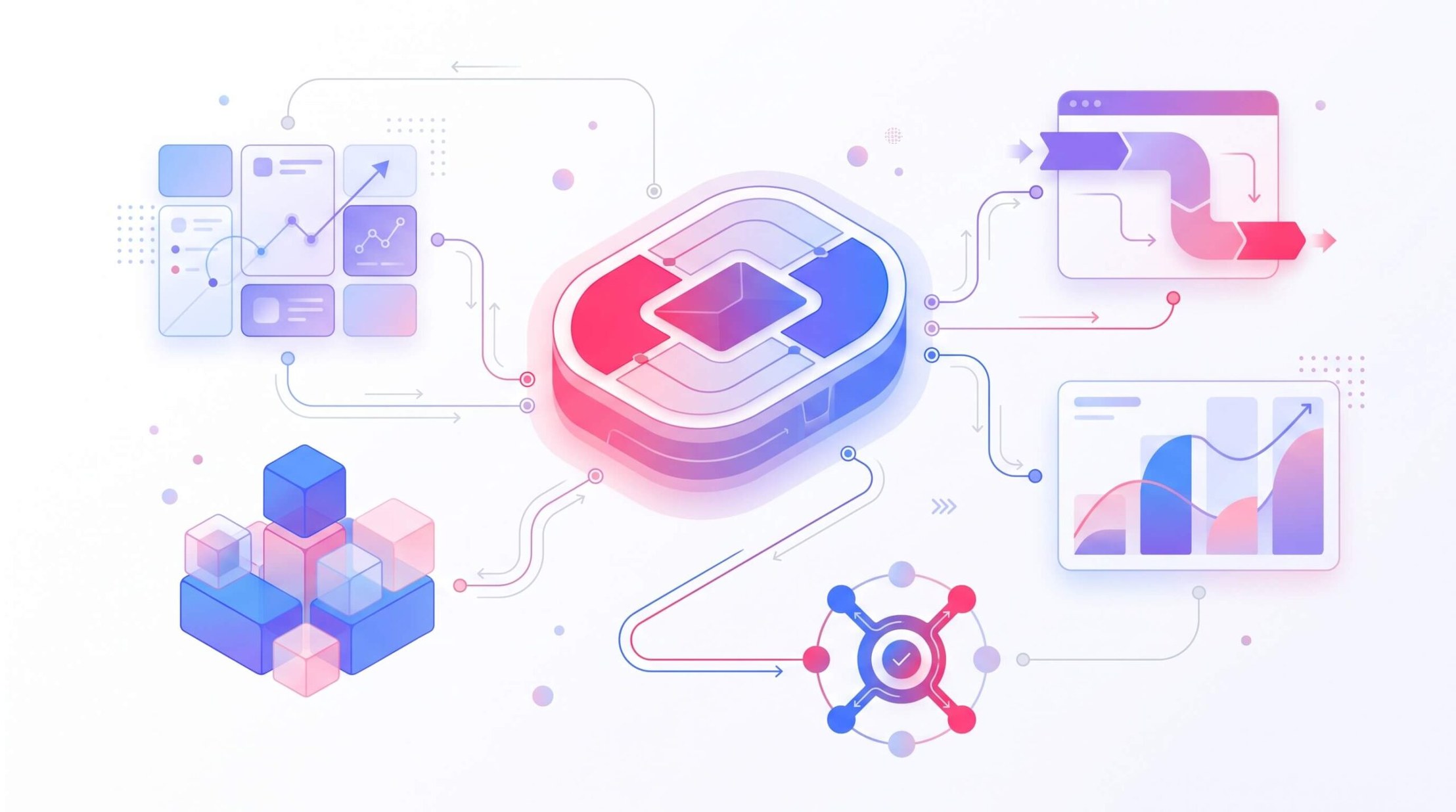 Ecommerce marketplace service provider platform connecting catalog data, orders, inventory and growth analytics