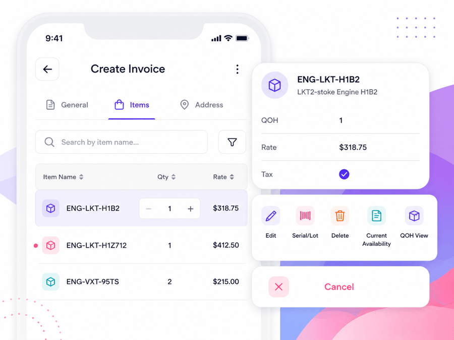 Mobile Inventory