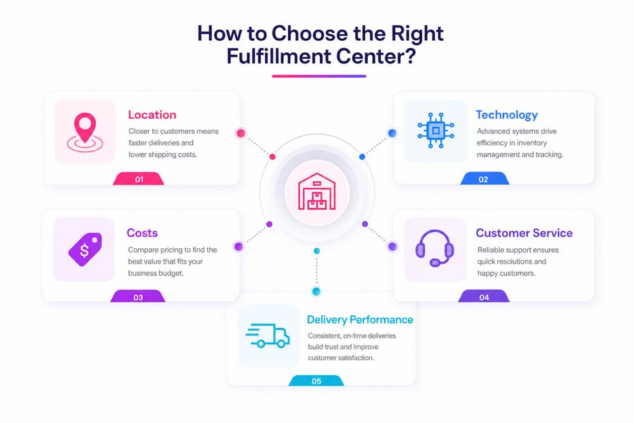 How to Choose the Right Fulfillment Center?