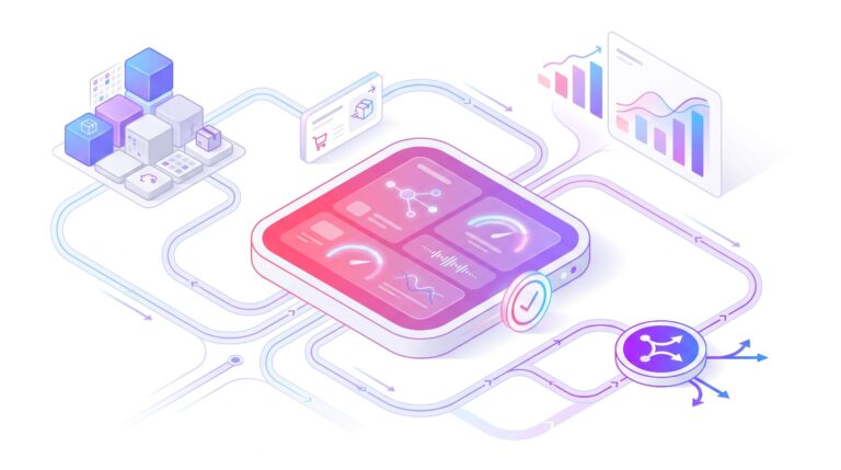 Ecommerce software solutions connecting inventory, orders and sales analytics in one platform