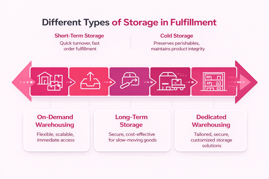 Different Types of Storage in Fulfillment