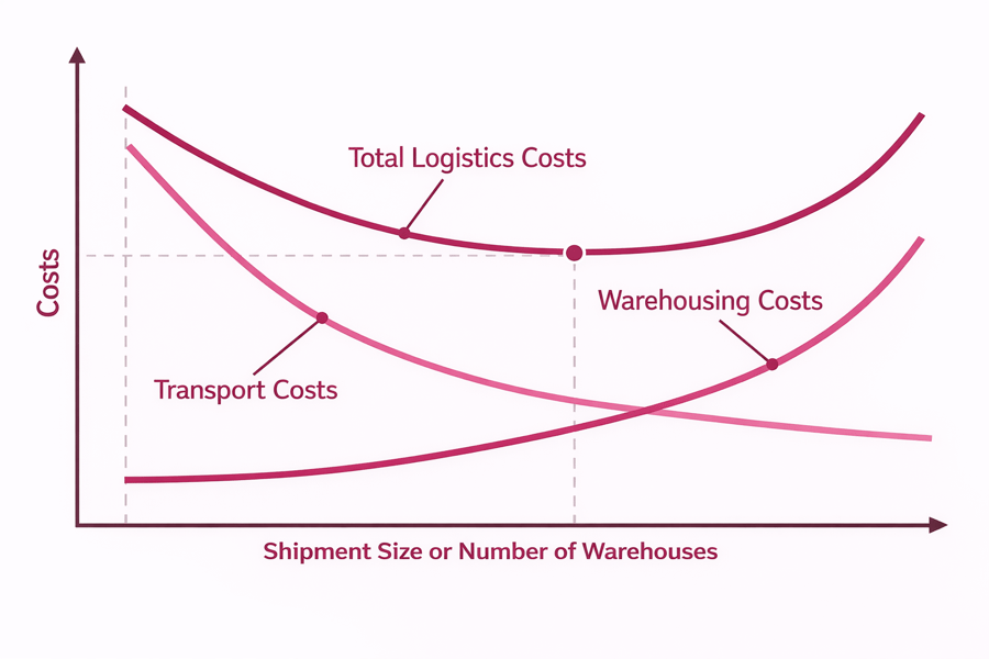Total Logistics Costs Tradeoff